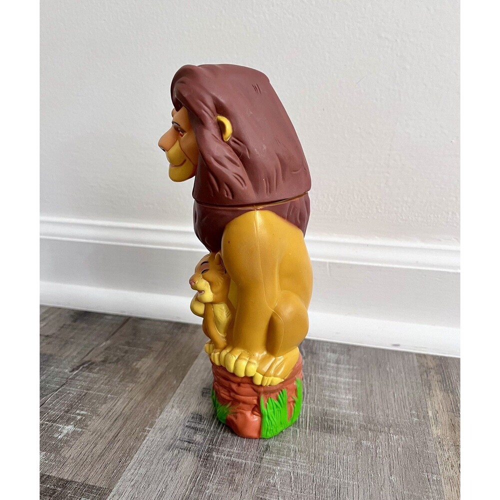 Lion King Vintage 90s 8.5” Empty Shampoo Bottle Disney Collectible Mufasa Simba - Picture 4 of 7